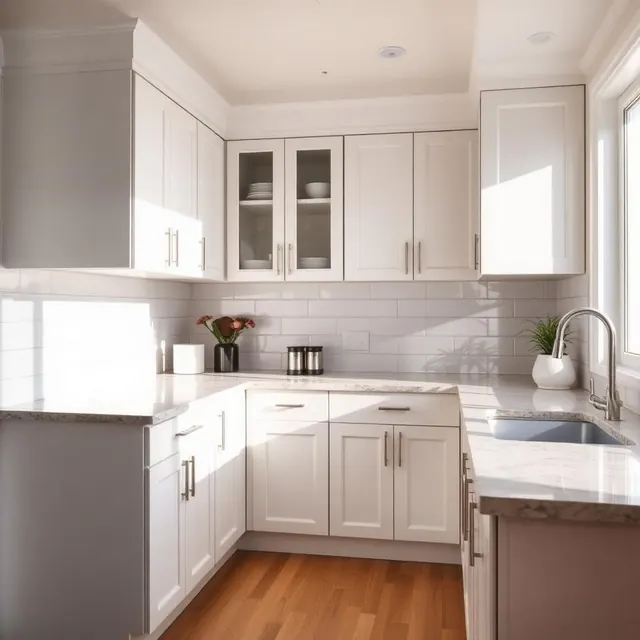 sparkling clean kitchen after a Veras Maids visit in Acworth, GA